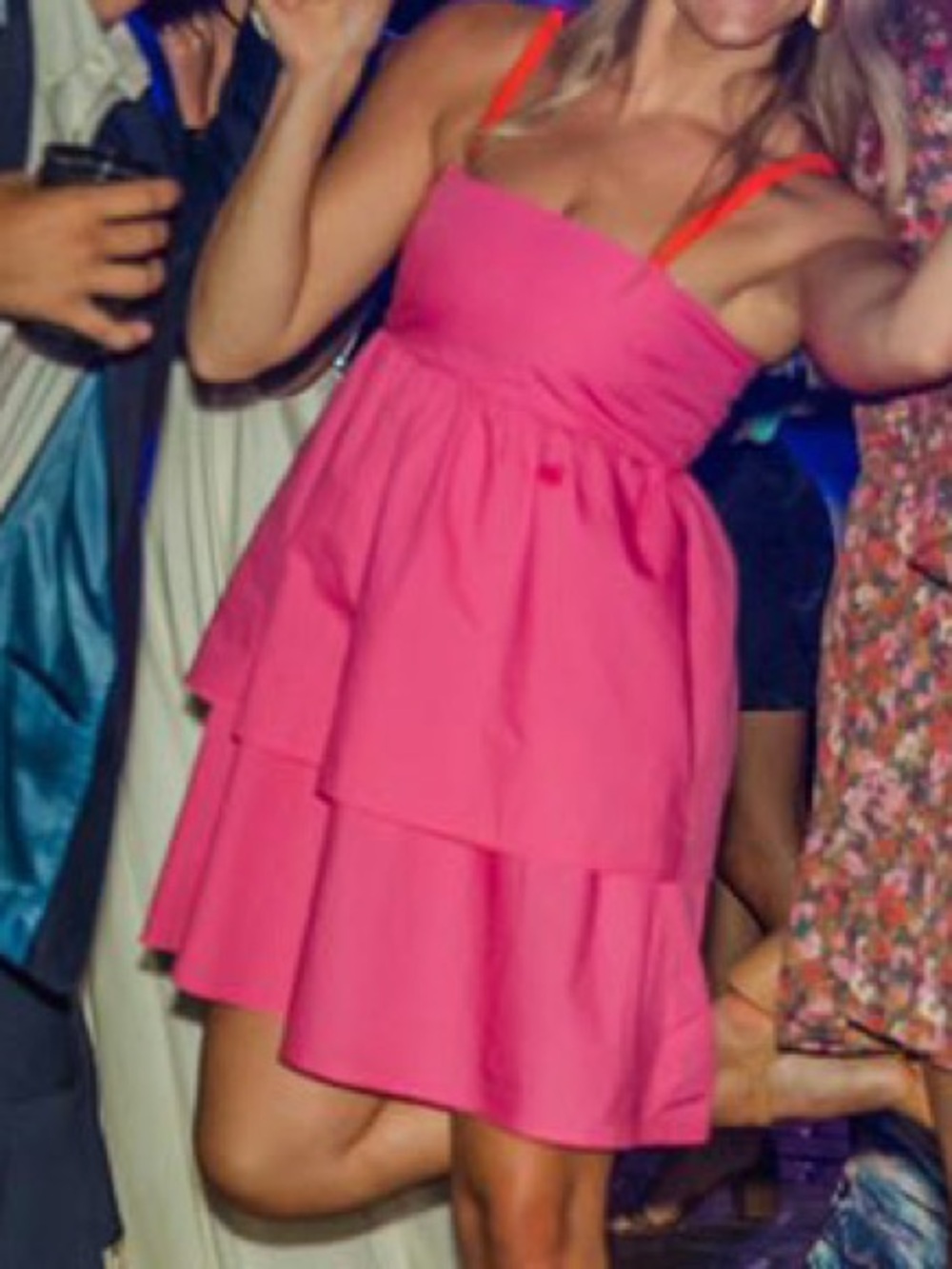 Pink Ruffle Dress - Picture 3 of 3